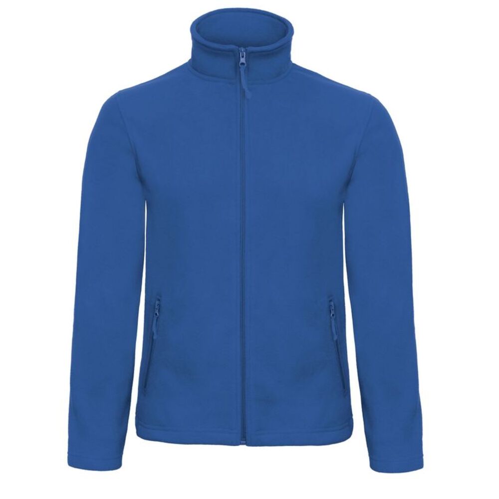 B&C Mens ID.501 Fleece Jacket / Royal Blue